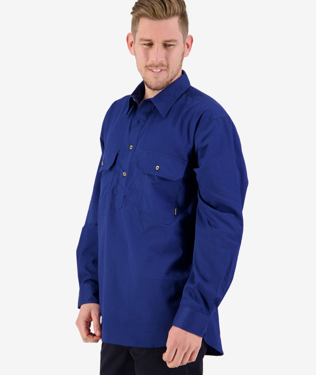 Men's Bendigo Long Sleeve Work Shirt