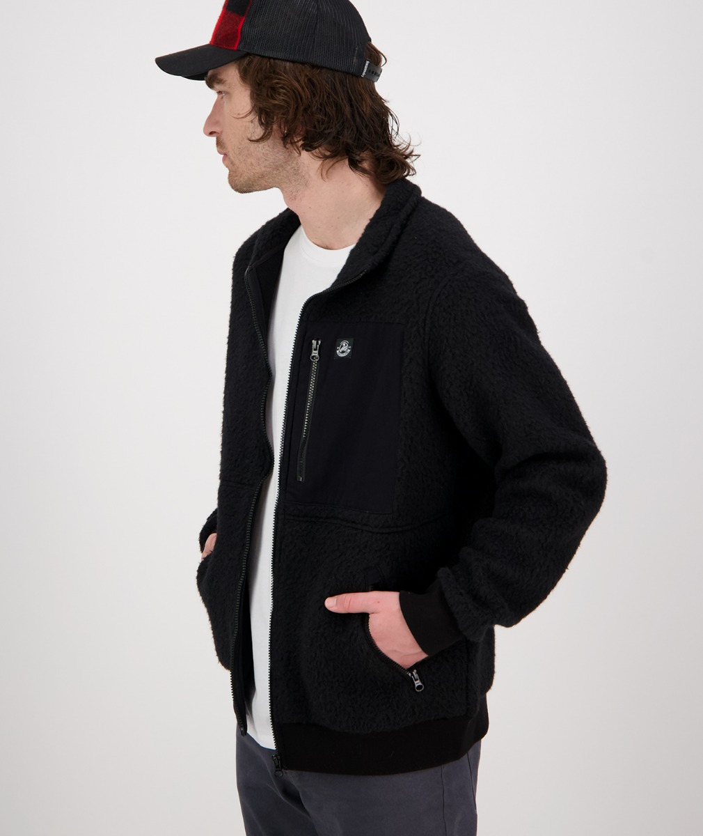 Men's Churchill Wool Fleece Jacket