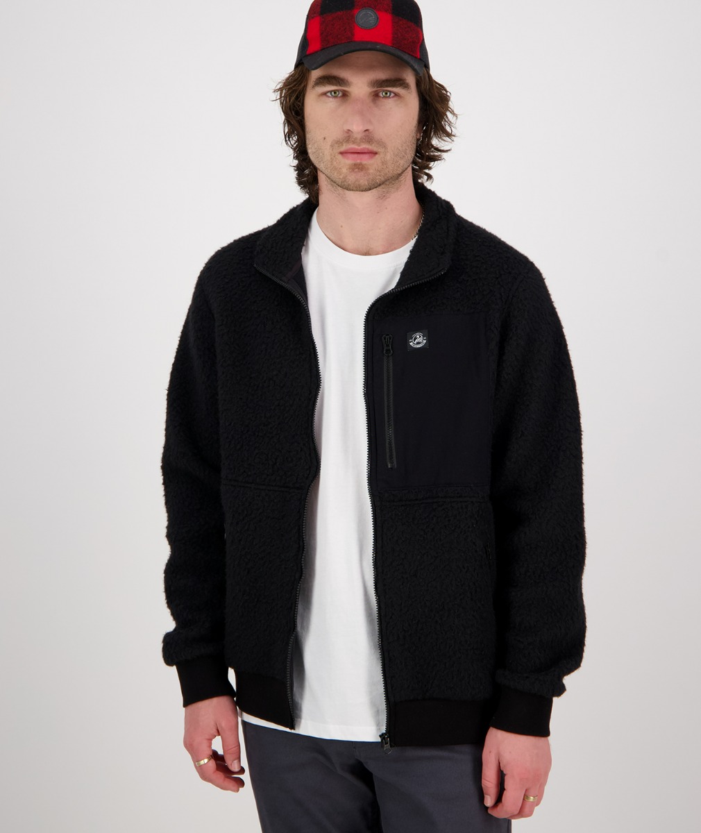 Men's Churchill Wool Fleece Jacket