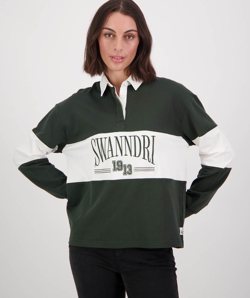 Women's Rutherford Long Sleeve Rugby Shirt