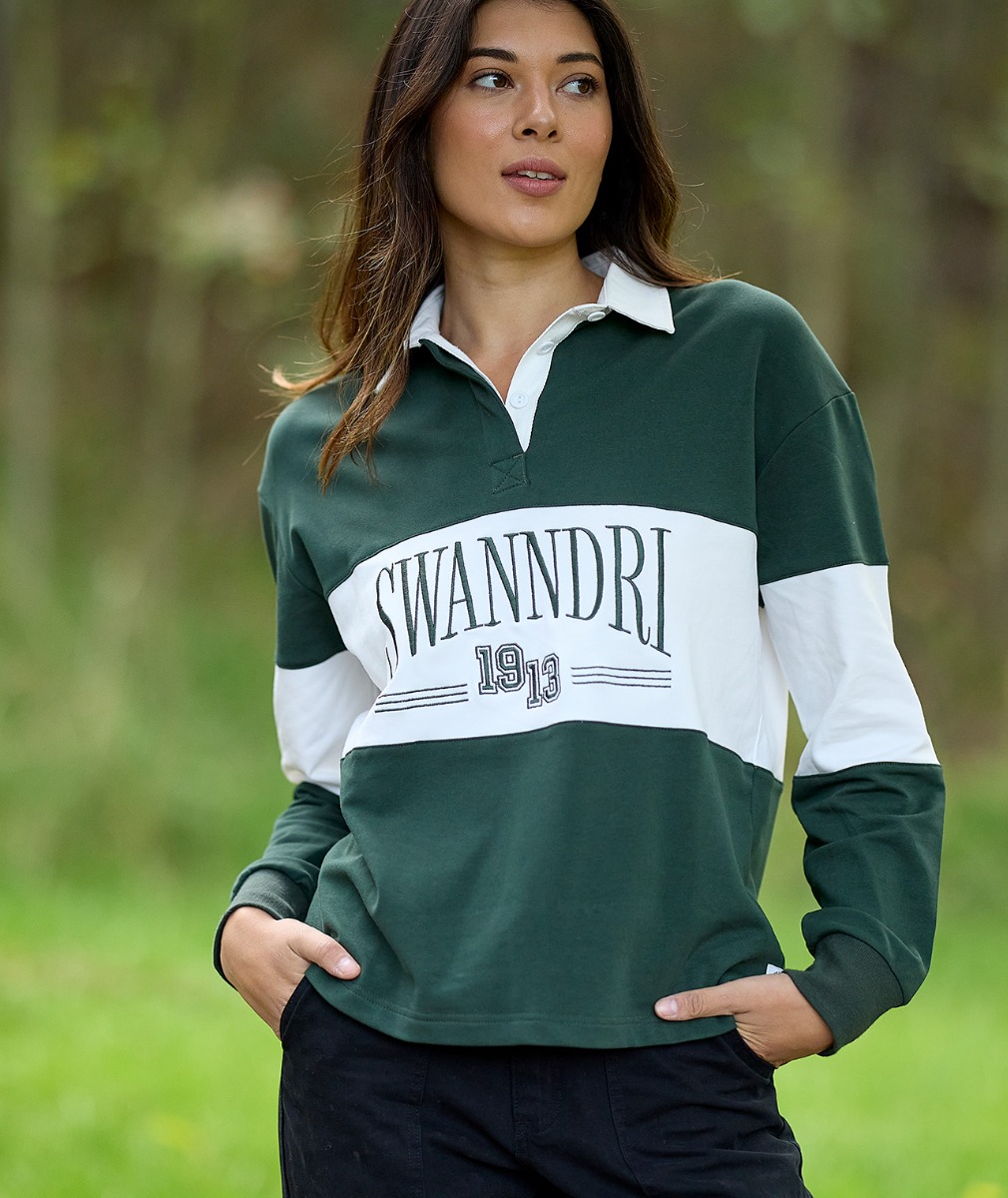 Women's Rutherford Long Sleeve Rugby Shirt
